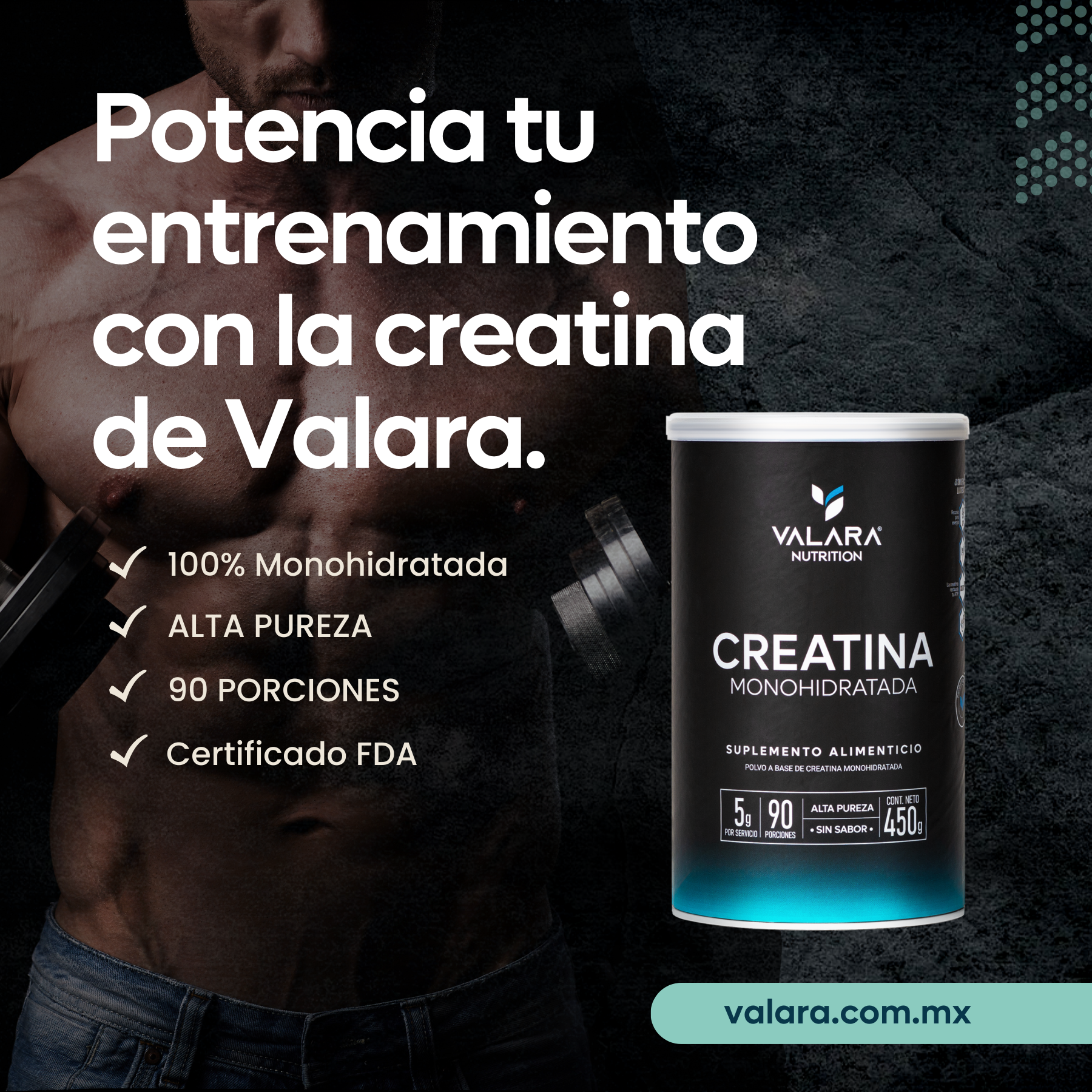 ¿Por qué no tenemos el sello Creapure en nuestra creatina monohidratada?