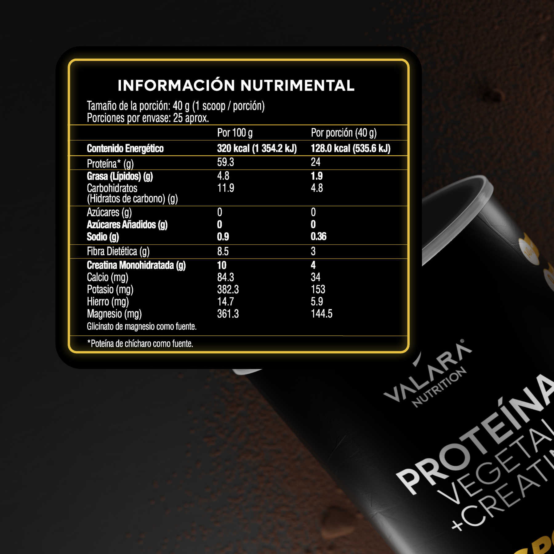 Proteína Sport: Proteína Vegana con Creatina Monohidratada | 1 Kg