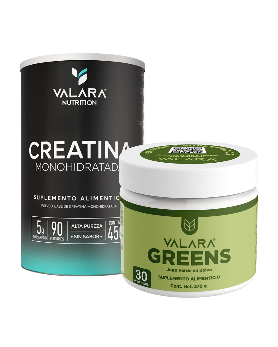 Combo Creatina 450g + Greens