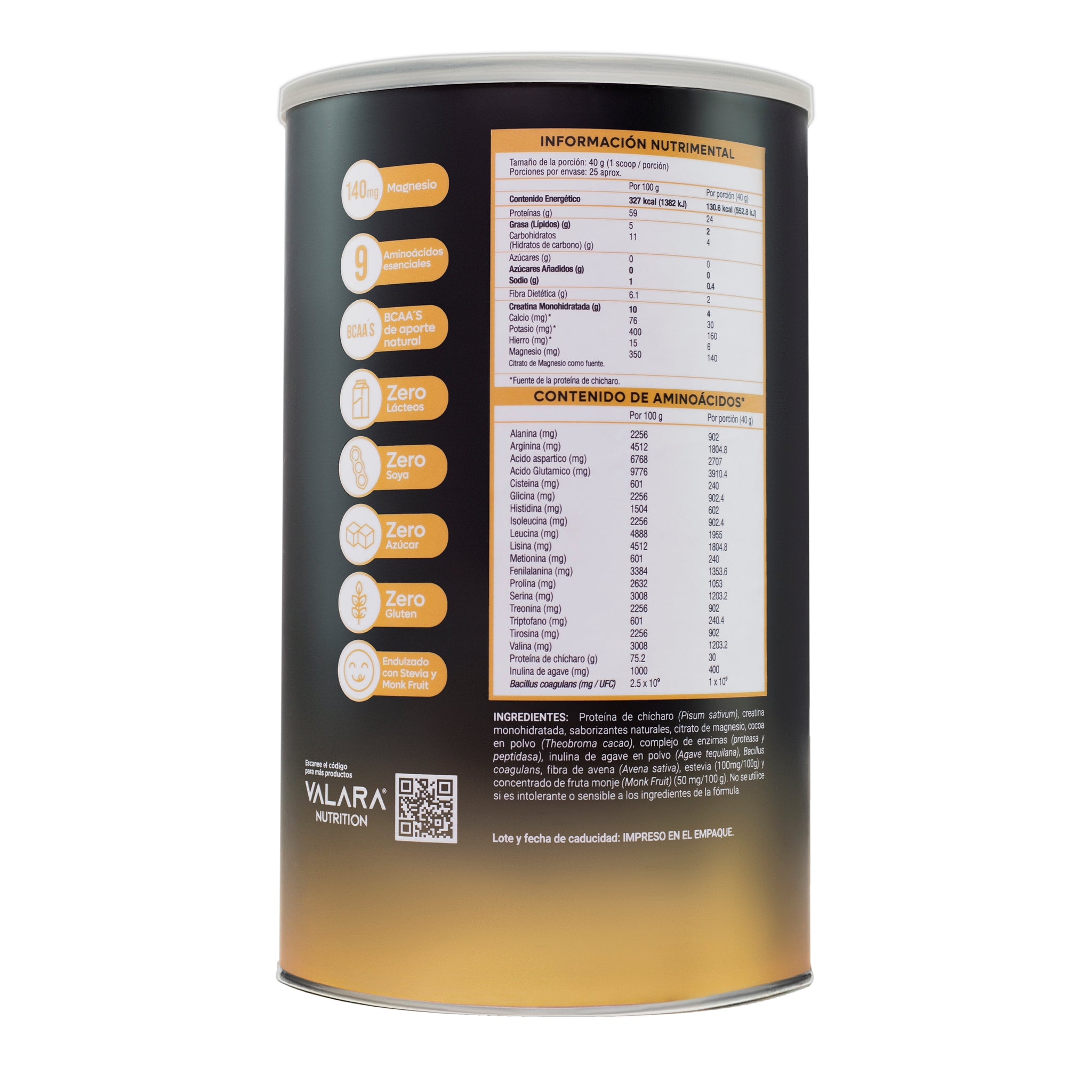 Proteína Sport: Proteína Vegana + Creatina Monohidratada 1 Kg
