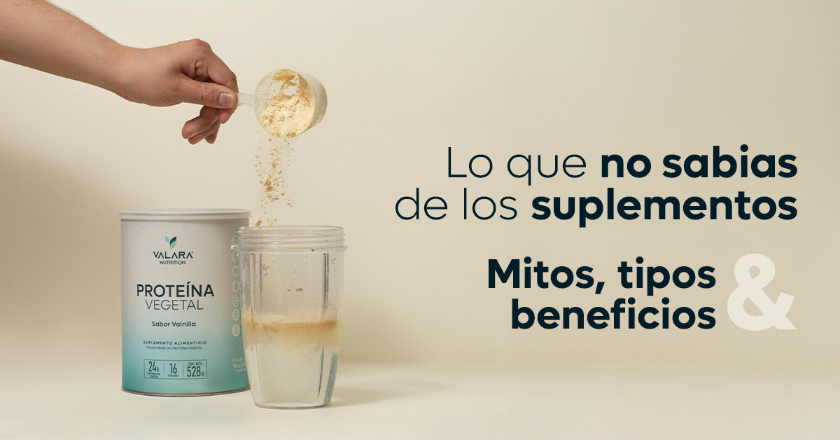 Lo Que No Sabías de los Suplementos: Mitos, Tipos y Beneficios