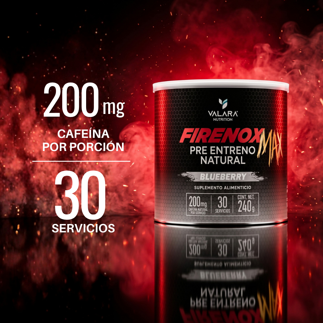 Firenox MAX Pre-Entreno Natural