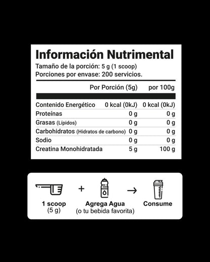 Creatina Monohidratada