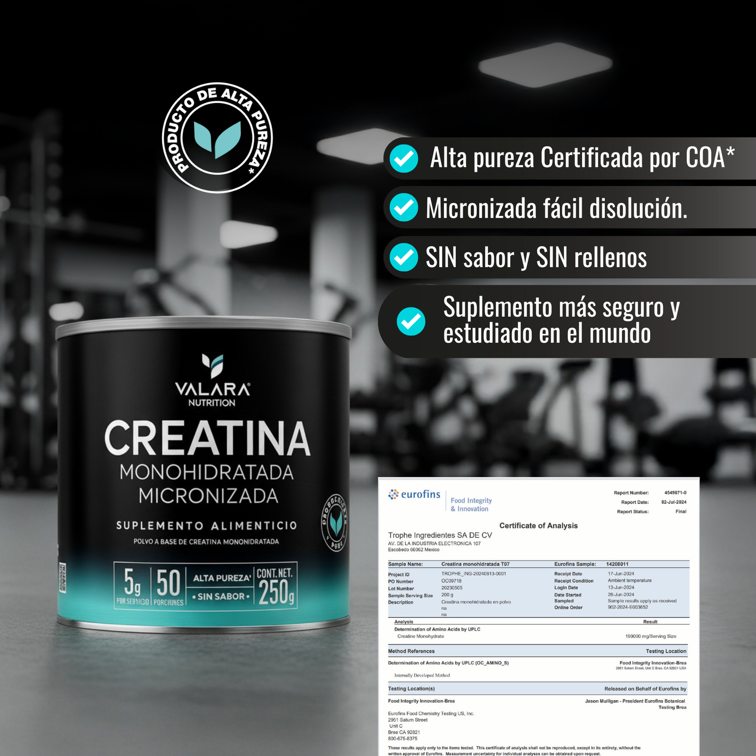 Creatina Monohidratada