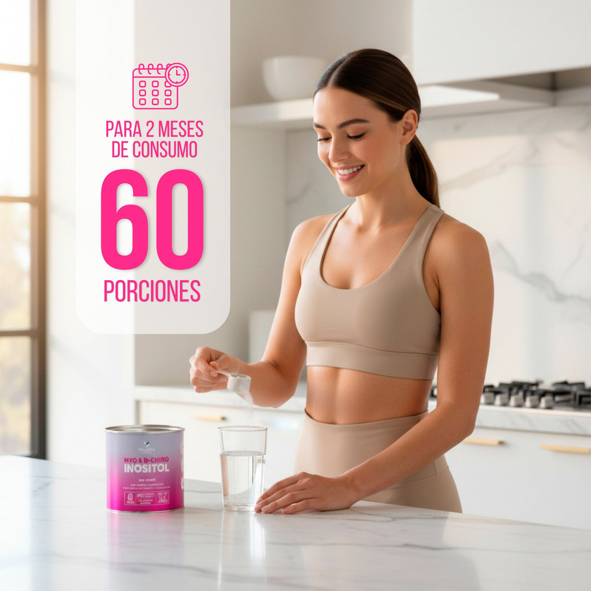 Balance Femenino · Colágeno Hidrolizado + Myo & D-Chiro Inositol
