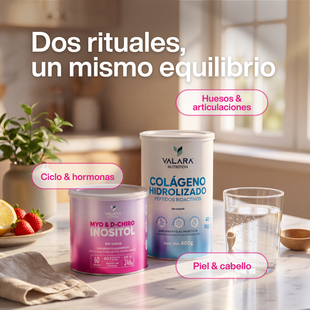 Balance Femenino · Colágeno Hidrolizado + Myo & D-Chiro Inositol