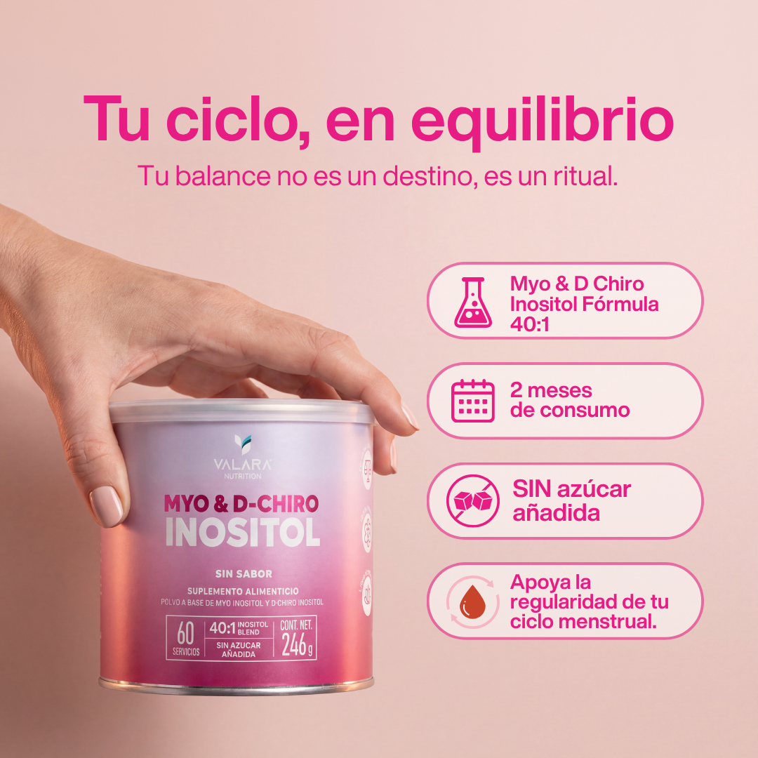 Balance Femenino · Colágeno Hidrolizado + Myo & D-Chiro Inositol