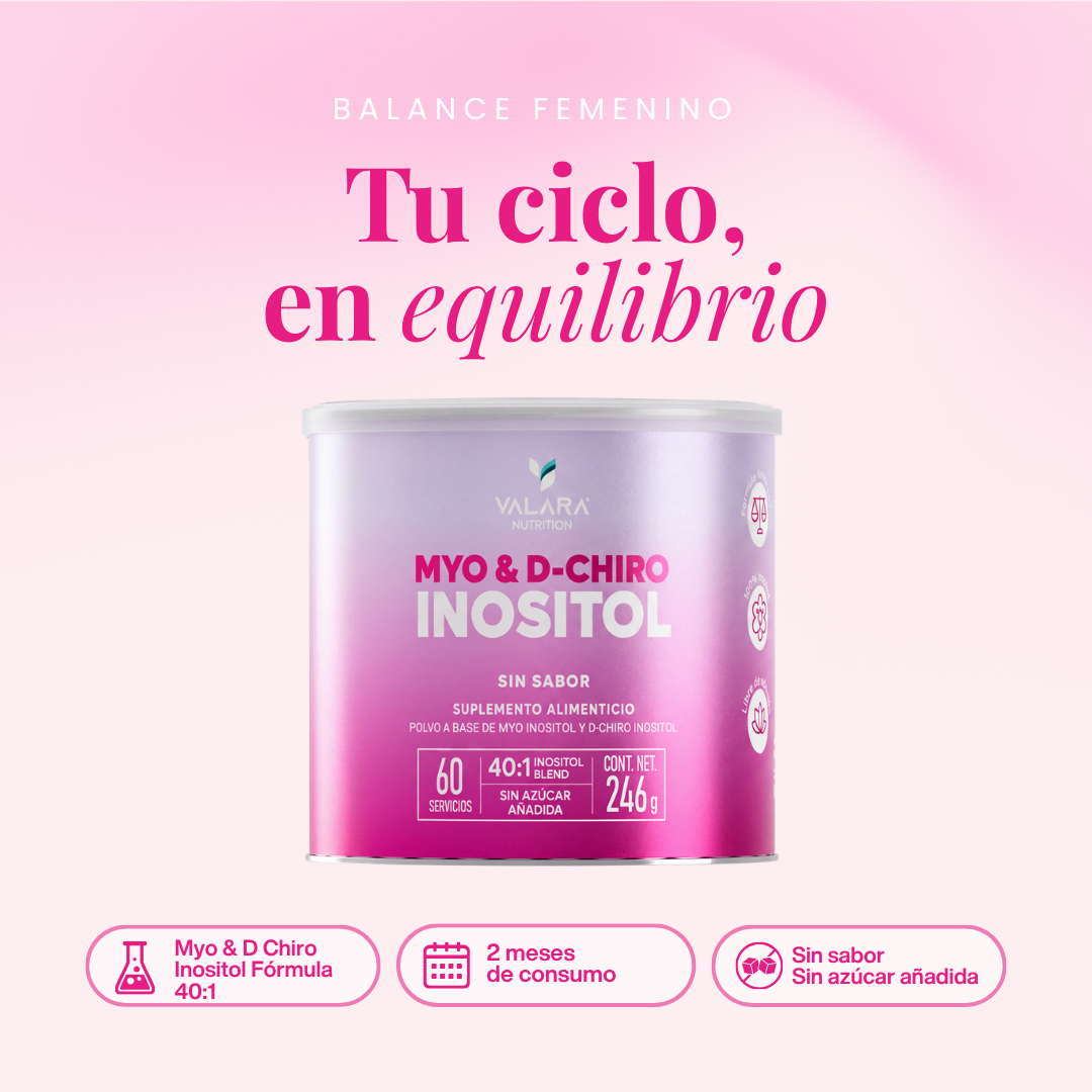 Balance Femenino · Colágeno Hidrolizado + Myo & D-Chiro Inositol