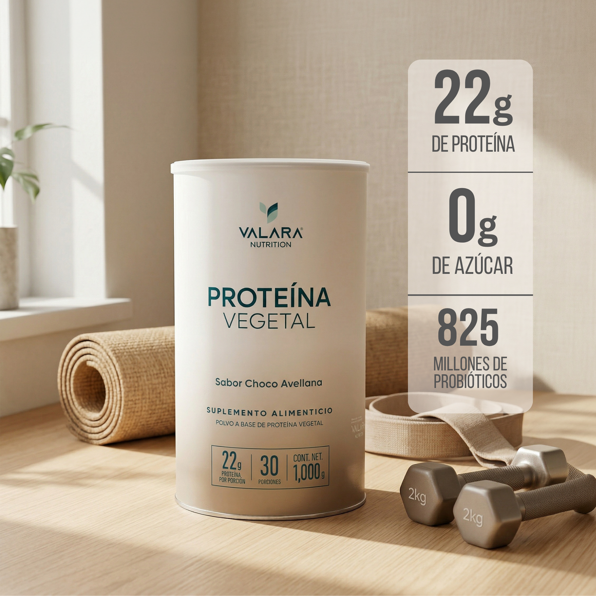 Proteína Vegetal sabor Choco Avellana