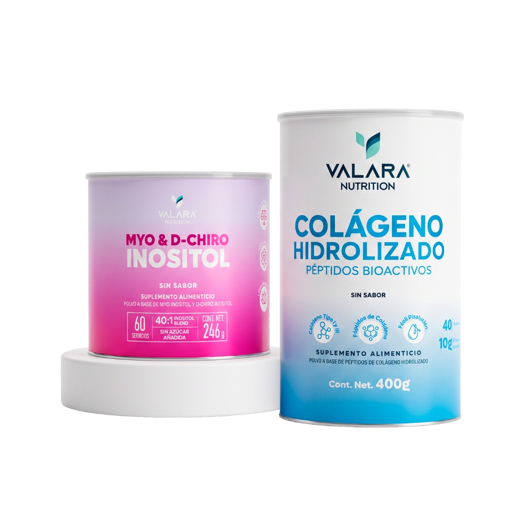Balance Femenino · Colágeno Hidrolizado + Myo & D-Chiro Inositol