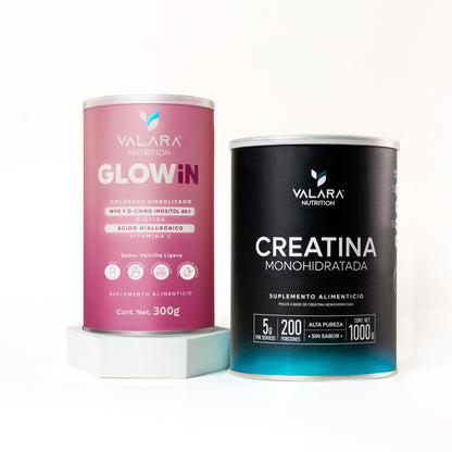 Combo Creatina + Colágeno GLOWiN