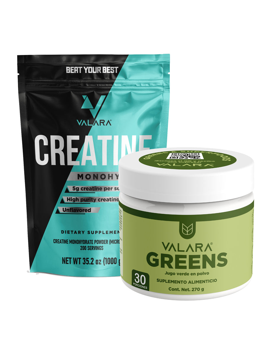 BUNDLE Creatina de kilo + Greens