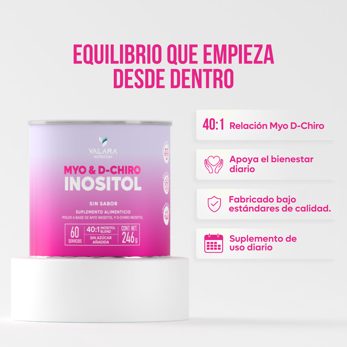 Myo & D-Chiro - Inositol