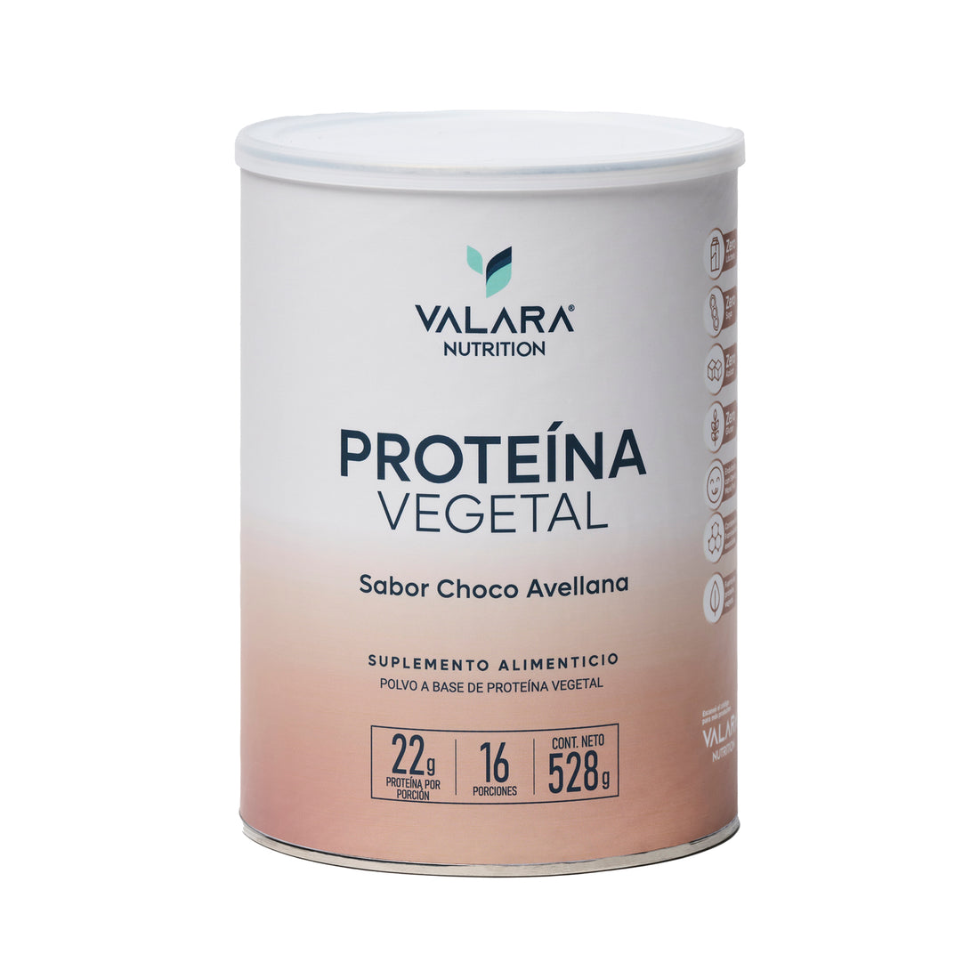 Proteína Vegana sabor Choco Avellana 528g