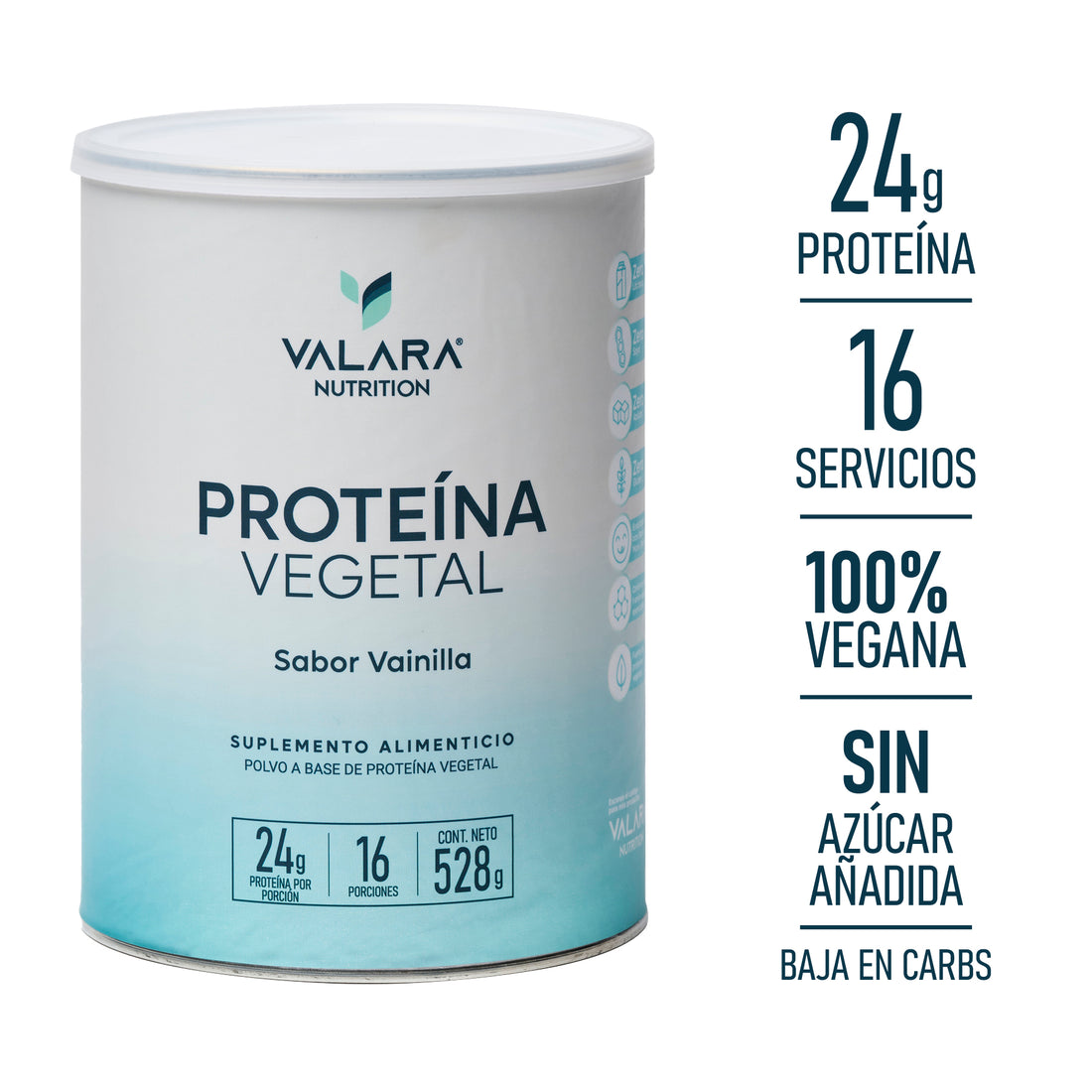 Proteína Vegana sabor Vainilla 528g