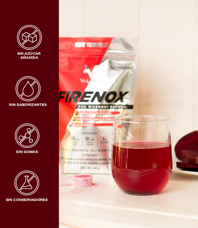 Firenox: Tu Pre Entreno Natural