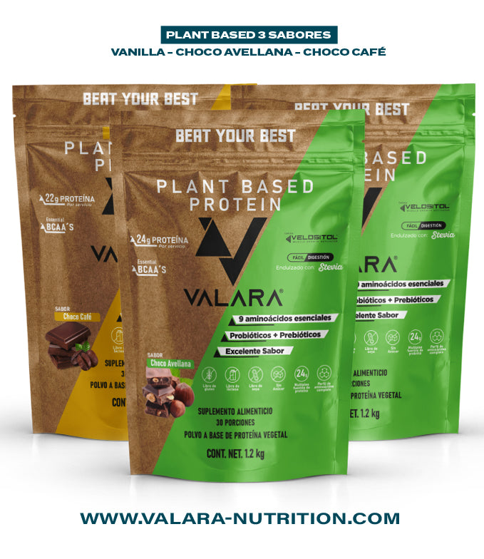 Plant Based Protein sabor Choco Avellana 2.65lb (1.2kg)
