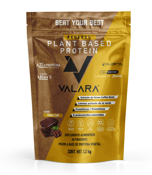 Plant Based Protein sabor Choco Café 2.65lb (1.2kg)